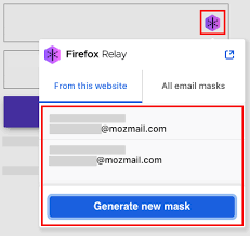 Firefox Relay如何注册马甲邮箱