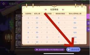如何退出梦境食旅社团