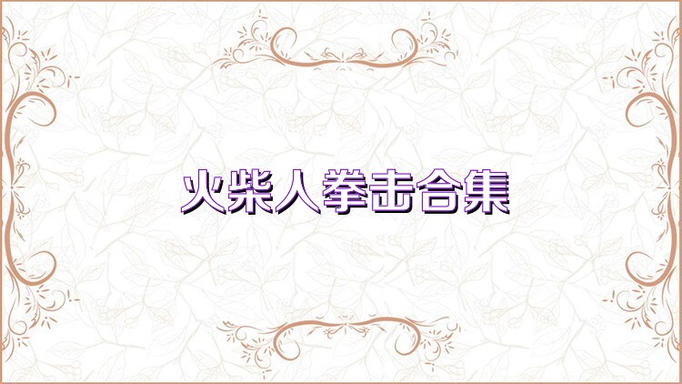 火柴人拳击合集