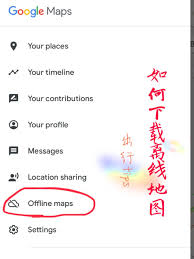 google离线地图手机版怎么下载