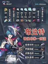 鸣潮布兰特培养方法