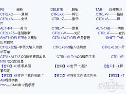 网页搜索快捷键有哪些