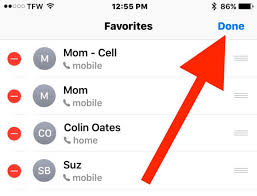 iPhone如何在列表之间拖放联系人
