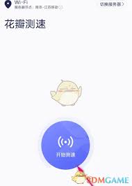 花瓣测速如何设置快节点