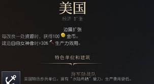 文明7美国有什么强度和特点