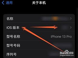 苹果手机如何查看系统版本号