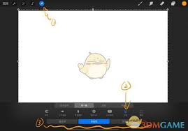 Procreate如何进行局部缩放