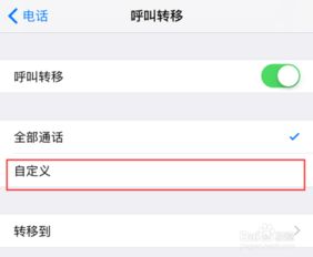 iPhone中如何设置呼叫转移