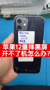 苹果xsmax手机黑屏打不开如何解决