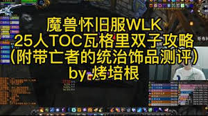 魔兽世界HTOC瓦格里双子怎么打