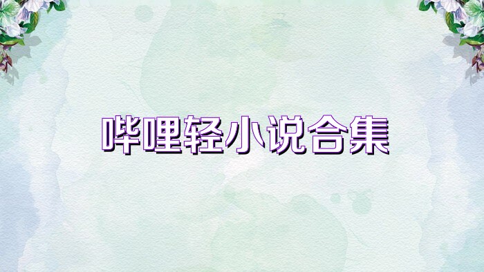哔哩轻小说合集