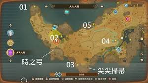 幻想生活i无垠大陆重要点位都标注在哪