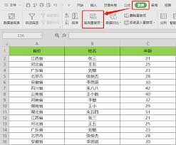 Excel如何快速筛选重复数据