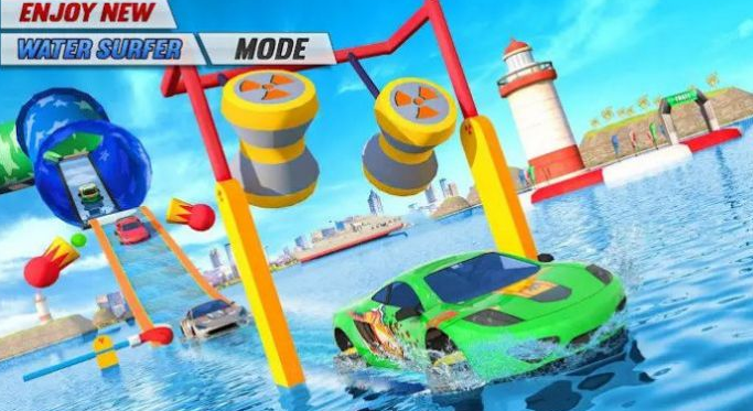 超级坡道汽车特技极限比赛最新版