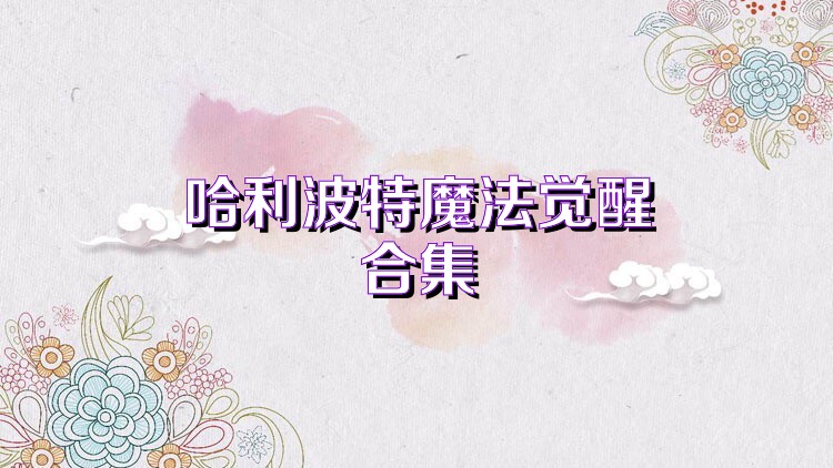 哈利波特魔法觉醒合集