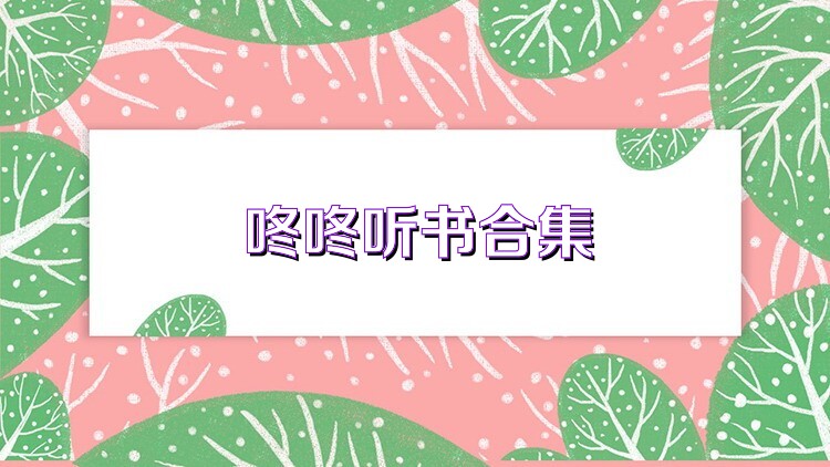 咚咚听书合集