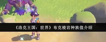 洛克王国世界布克棱岩种族值如何