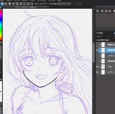 medibang paint如何画线