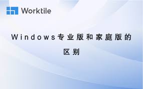 windows专业版和家庭版有什么区别