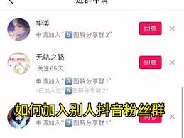 抖音粉丝群如何通过粉丝群号码加入