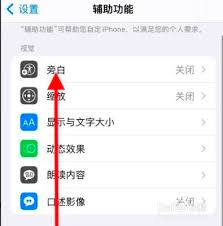 iPhone向后导览的旁白触感怎么开启