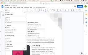 如何在iPhone上把Google Docs文件保存为PDF
