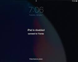 iPad已停用无法连接iTunes怎么办