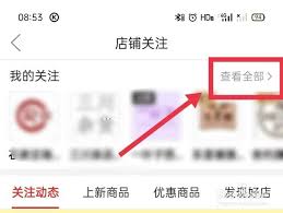 拼多多如何查看已关注店铺动态