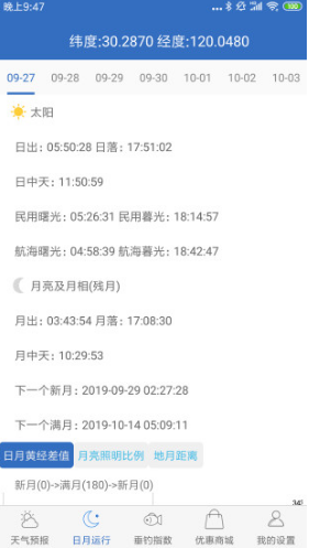 钓鱼天气手机版