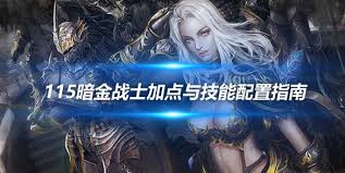奇迹世界115暗金战士如何加点
