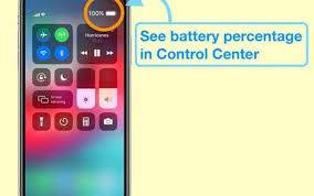 如何在iPhone上查看电池百分比