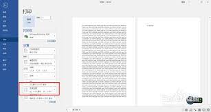 word10版本打印预览如何调整页边距方法