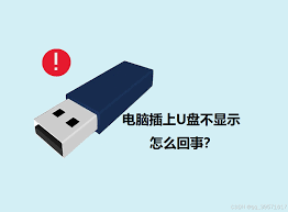 U盘插入电脑无反应怎么修复