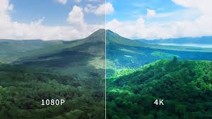 4k没1080p清晰的原因