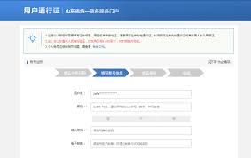 如何登录山东政务服务网潍坊市移动客户端