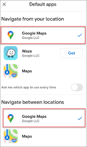 如何让Google地图在iPhone中成为默认地图