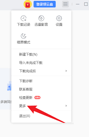 在哪查看关于迅雷