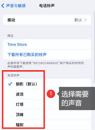 苹果手机如何更换铃声