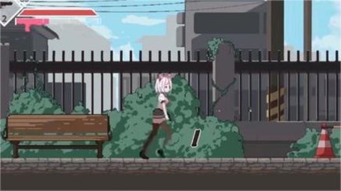 白发猫女大战僵尸手机版