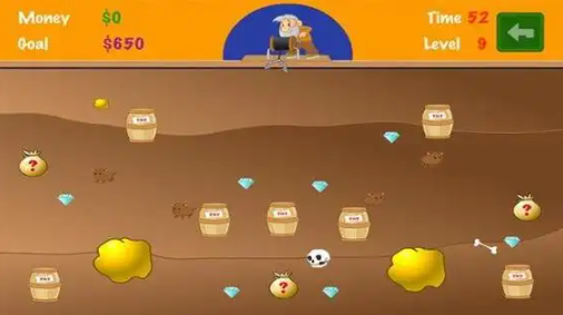 开采金矿手游大全