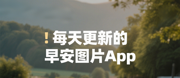 每天更新的早安图片app