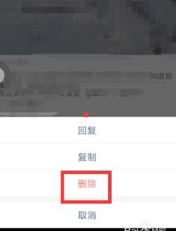 快手极速版如何删除作品评论