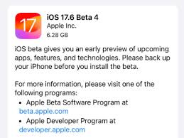 iOS17.6beta4发布有哪些新功能