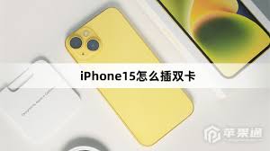 iPhone15双卡双待怎么设置