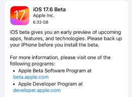 iOS17.6beta具体更新了哪些新功能