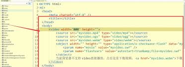 hbuilderx怎么插入视频