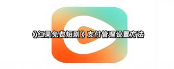红果免费短剧如何设置支付方式