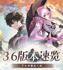 崩坏星穹铁道3.6版本更新内容有哪些