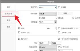 如何开启ShanaEncoder的HDR to SDR色调映射