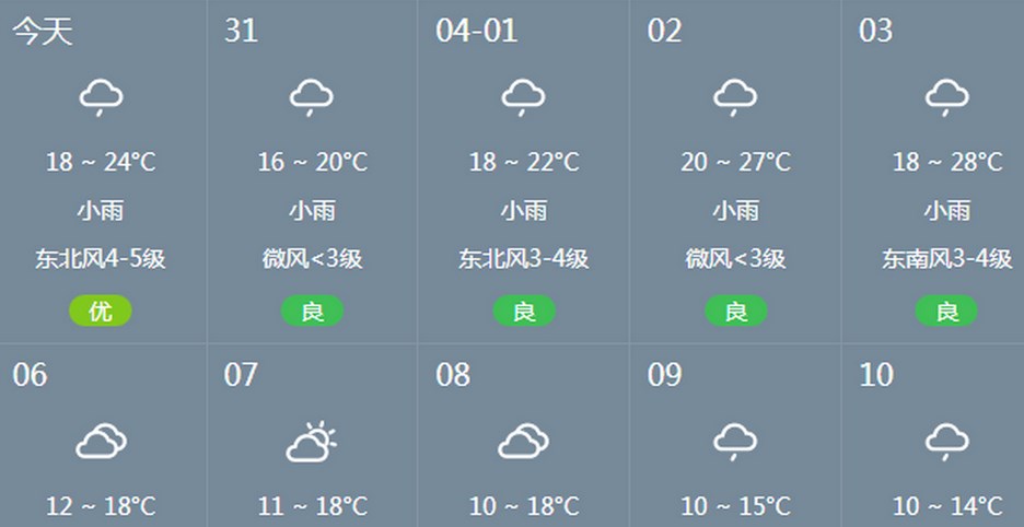 万能天气预报app